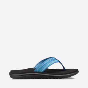 Teva Voya Damen Flip Flops Mehrfarbig Blau (Österreich)